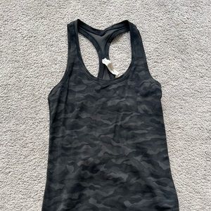 Lululemon Cool Racerback Tank Top Nulu Camouflage